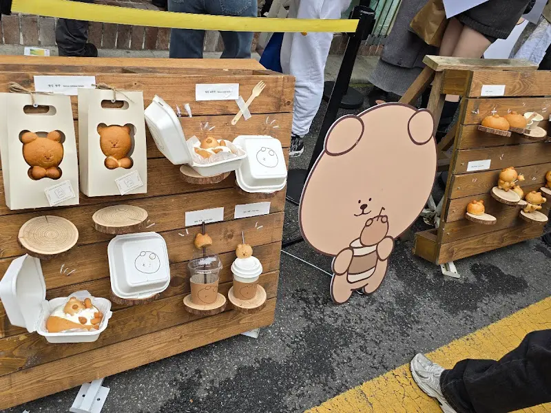 성수동의 디저트 노점