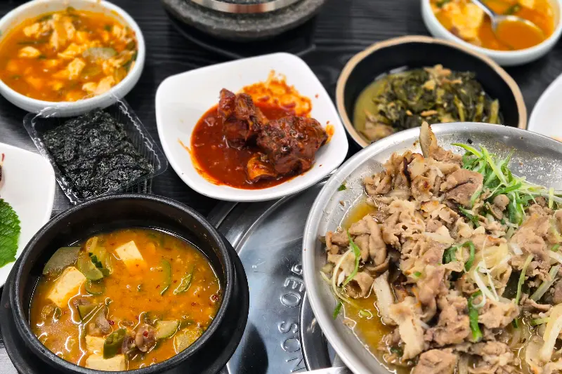 푸짐한 한 상 차림