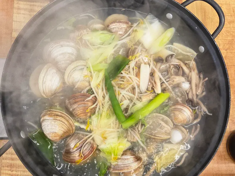 조개 칼국수