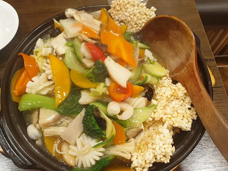 찹쌀누룽지탕과 곁들여 먹는 반찬