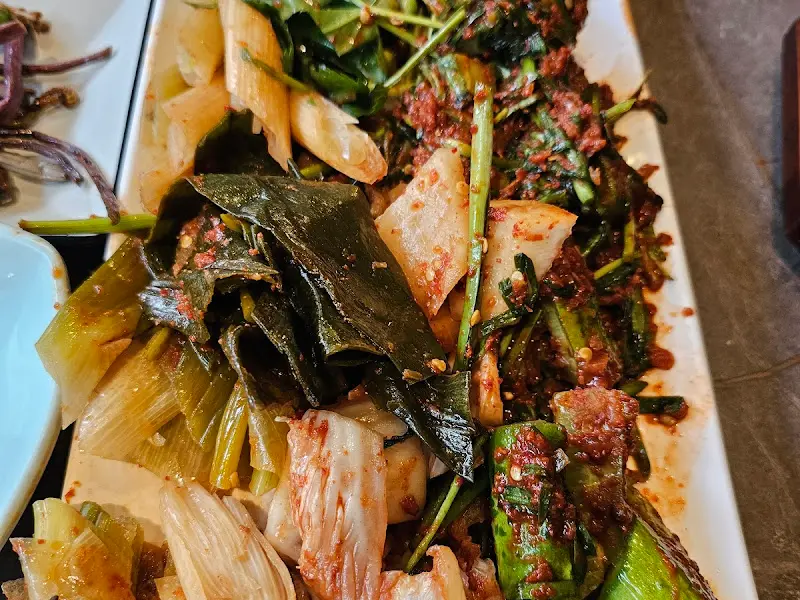 다람의 김치 한 상차림