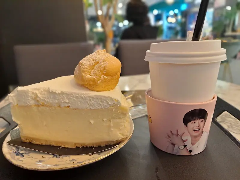 카스테라와 음료