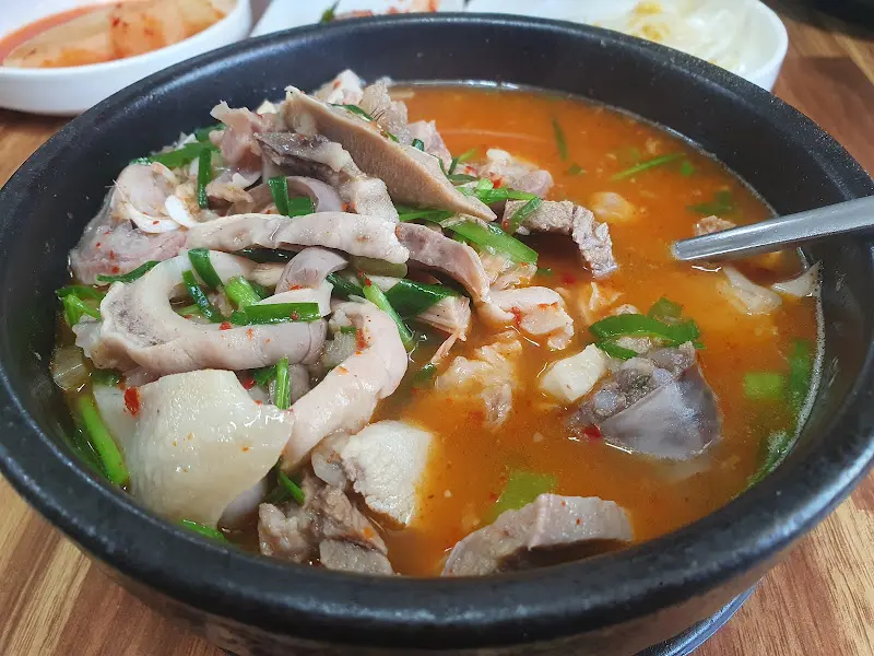 모듬국밥 근접샷