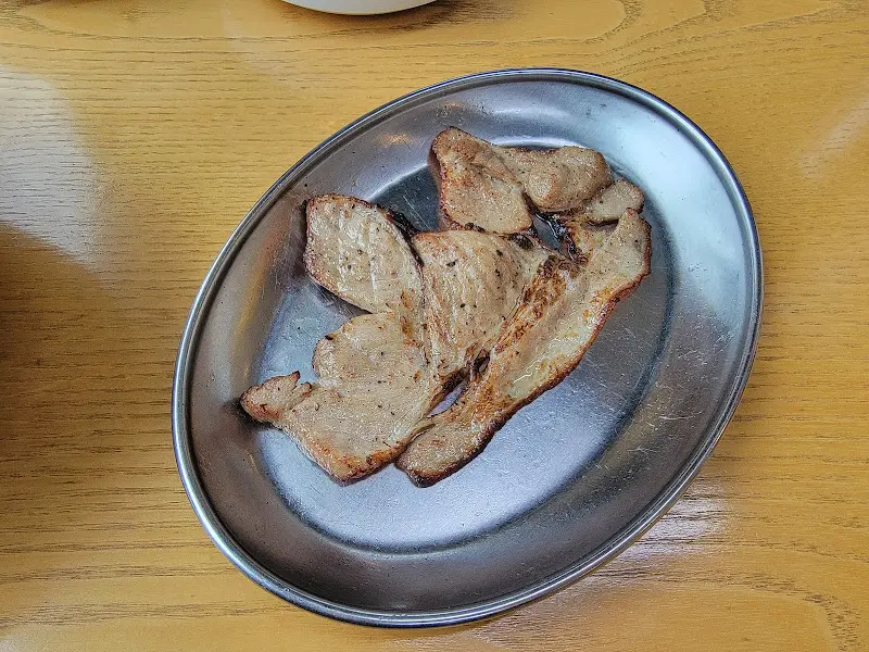 숯불고기 단독 사진