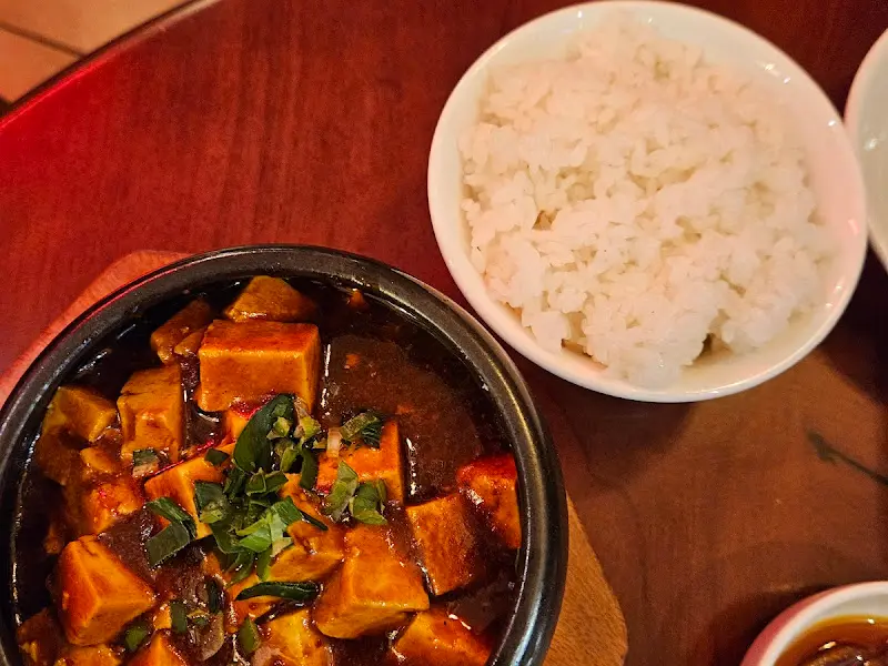 마파두부와 밥