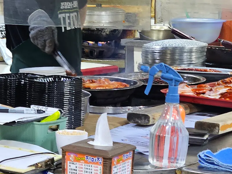 연탄불 돼지불고기