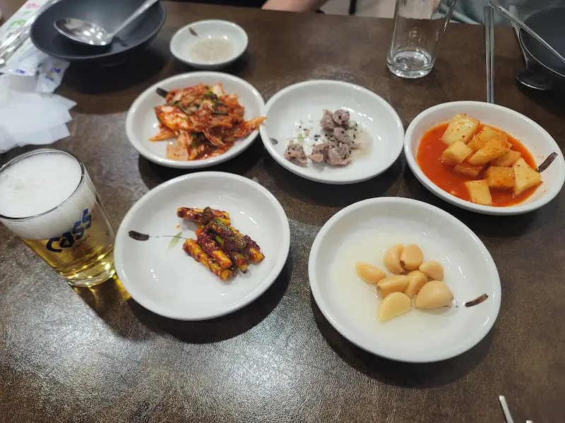 꽃밭식당 밑반찬 디테일