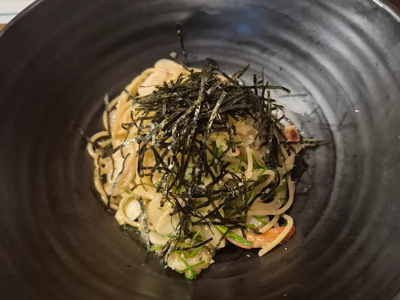 날치알 부추 파스타