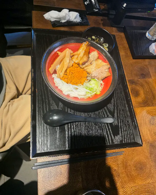 맛있는 라멘 한 상 차림