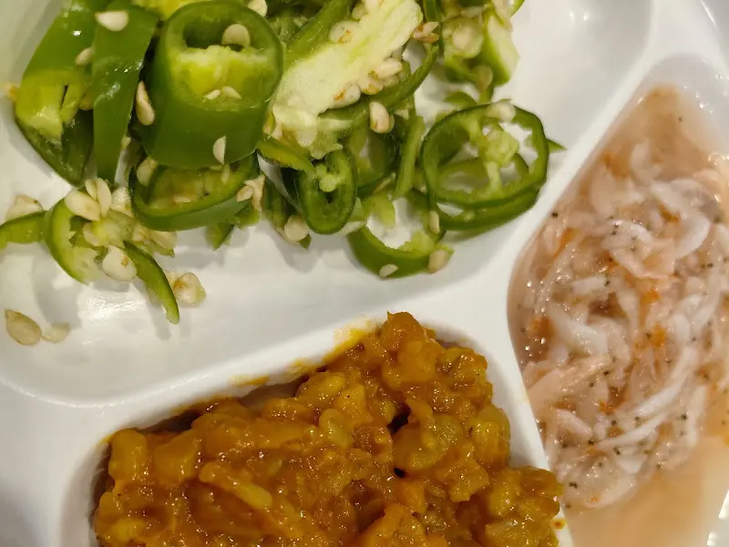 만복순대국 밑반찬 클로즈업