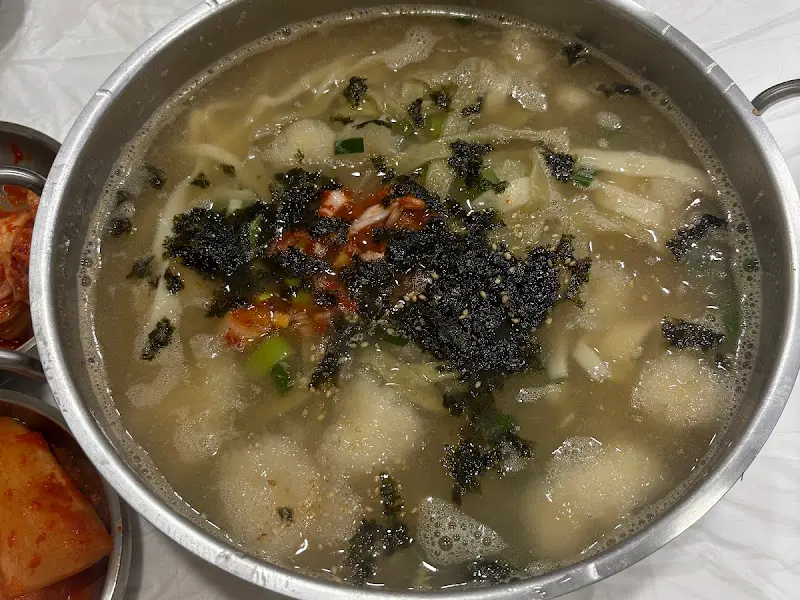 옹심이 장칼국수