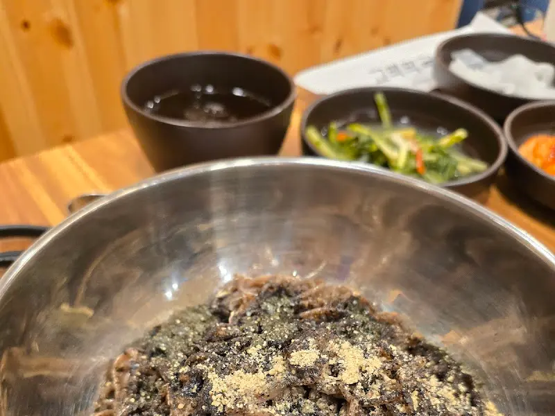 들기름 막국수 한 상 차림