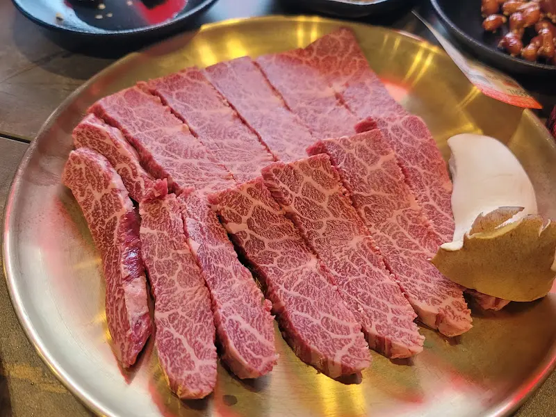 마블링이 아름다운 한우