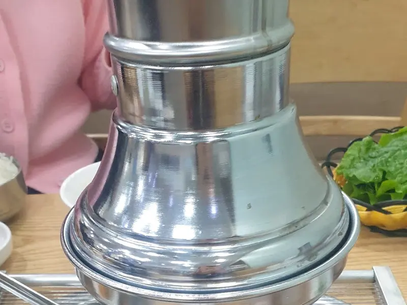 테이블 중앙 환풍구