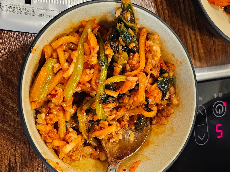 보리밥 비빔밥