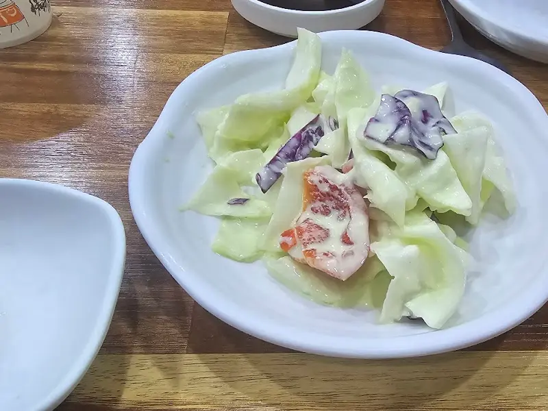 제비원 식당 양배추 샐러드