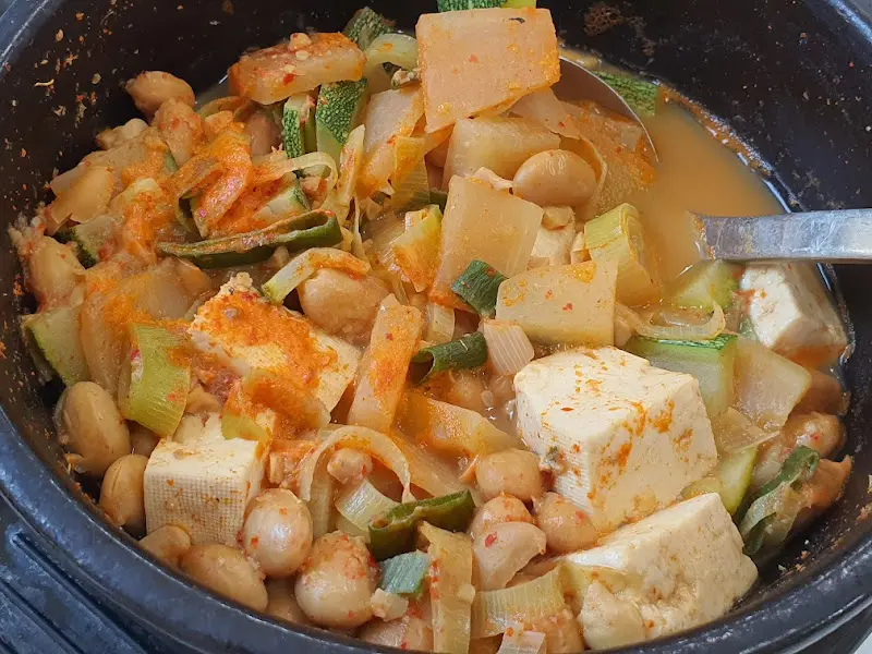 청국장의 내용물