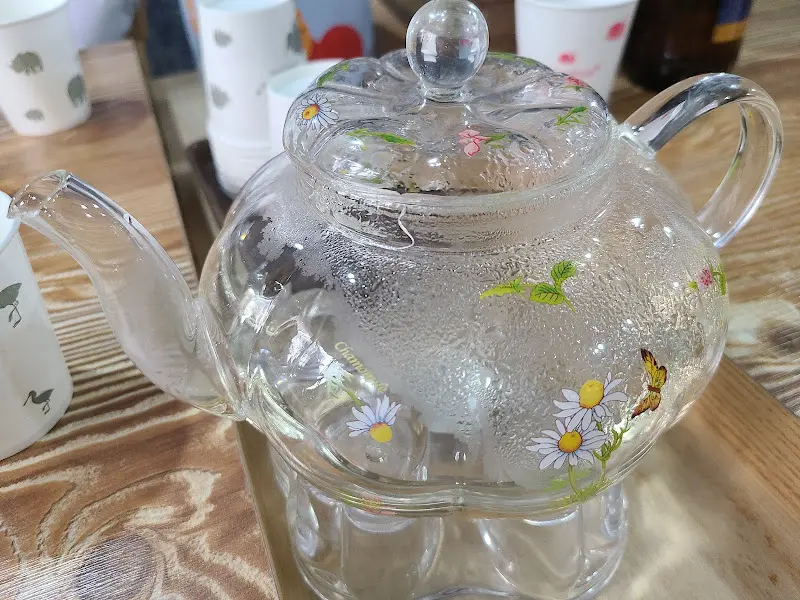 따뜻한 둥굴레차