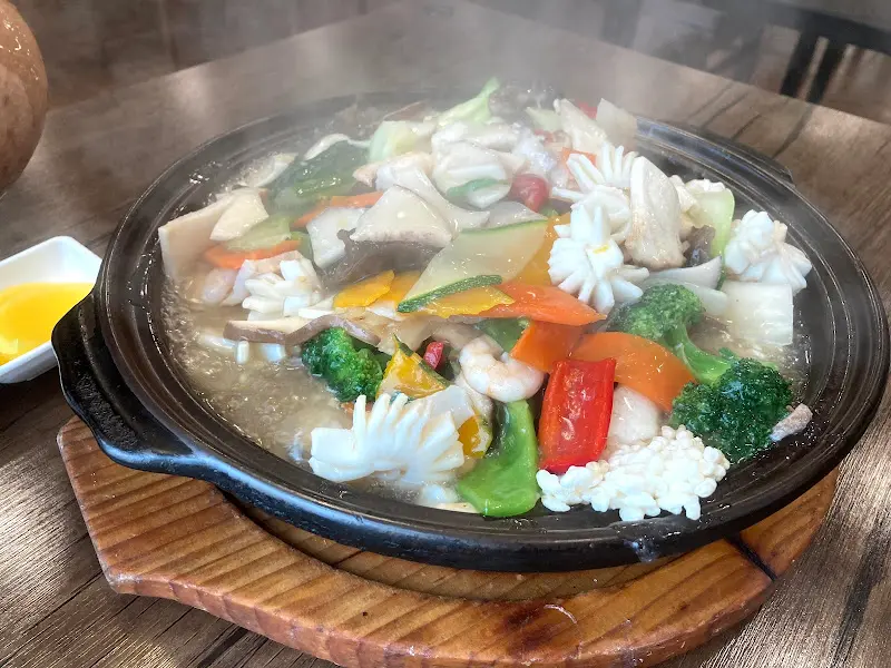 보글보글 끓는 찹쌀누룽지탕