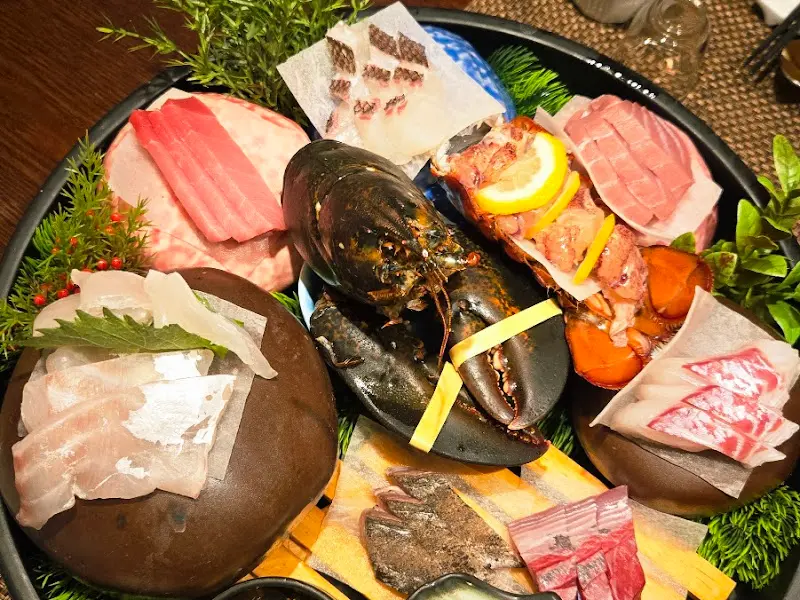 신선함이 느껴지는 삿뽀로의 해산물 모듬