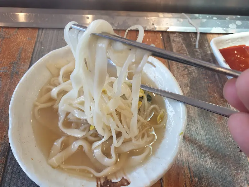 칼국수 면