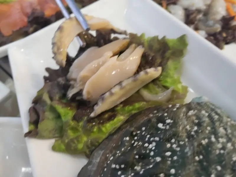 싱싱한 해산물 모듬