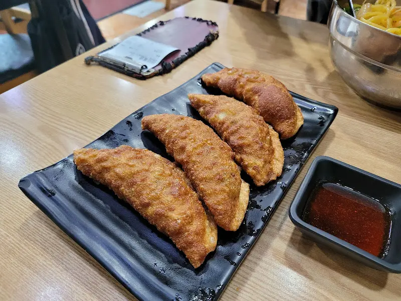 겉바속촉의 정석을 보여주는 군만두