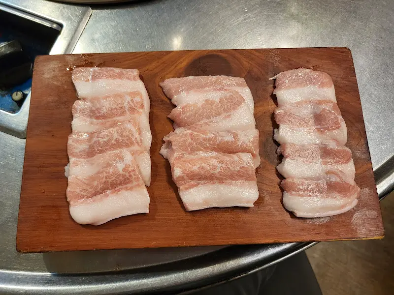 맛있는 돼지 고기