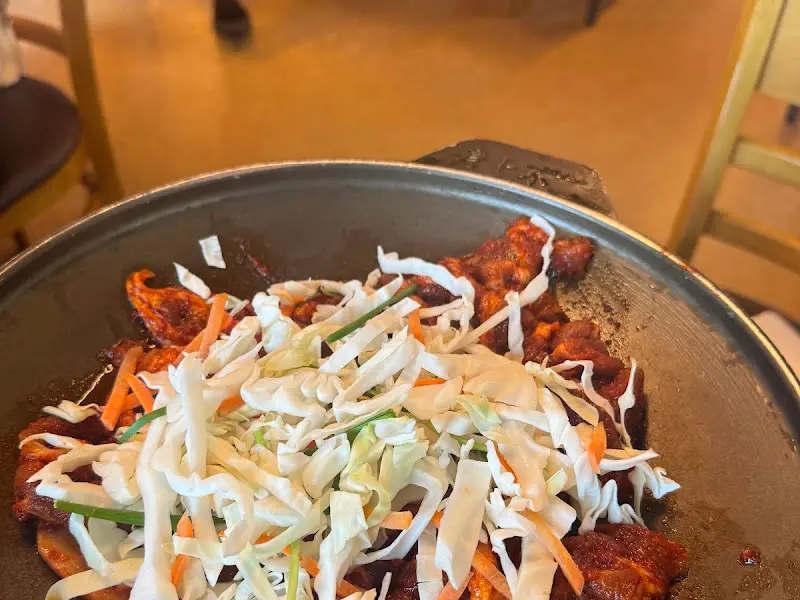 주물럭과 야채의 조화