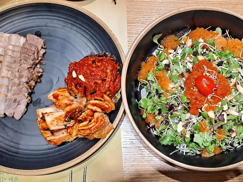 정담은 보쌈의 보쌈과 쟁반국수