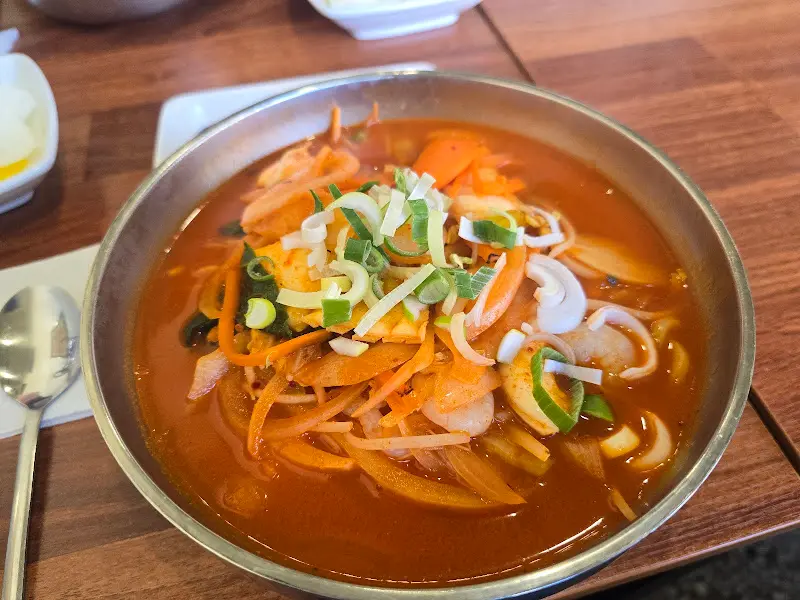 짬뽕밥 속 내용물