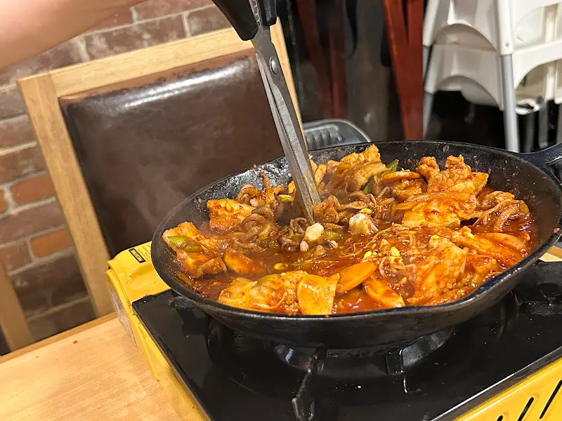 고기와 함께 볶아먹는 볶음밥