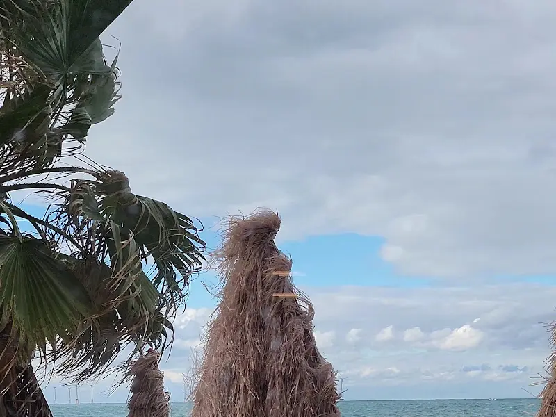 해변 파라솔 좌석