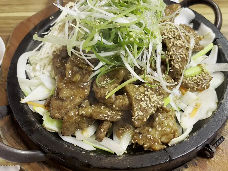 석갈비 한 상차림