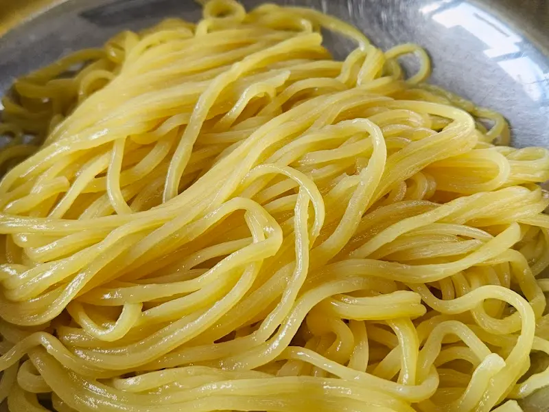 지린성 짜장면 면발