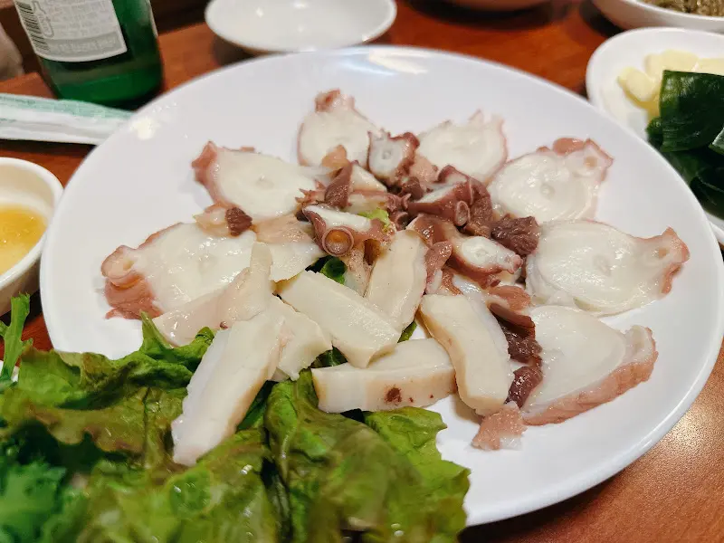 영동횟집 문어숙회