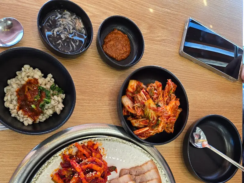 죽림홍두깨 한상차림