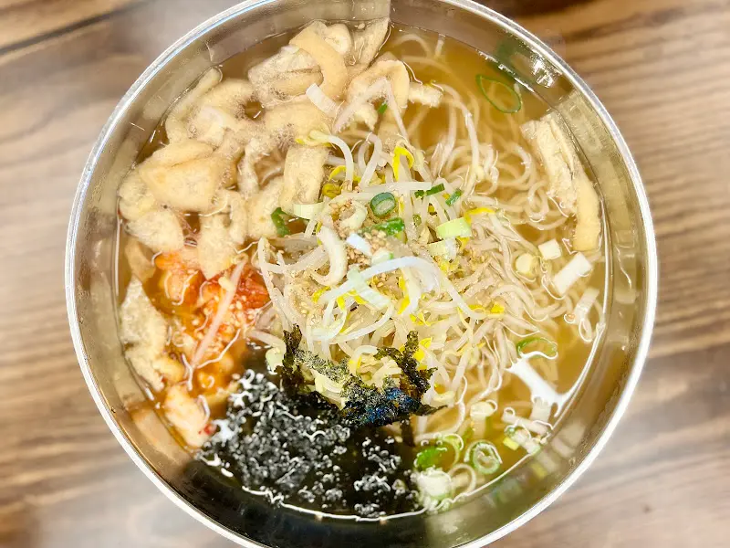 잔치국수 디테일 샷