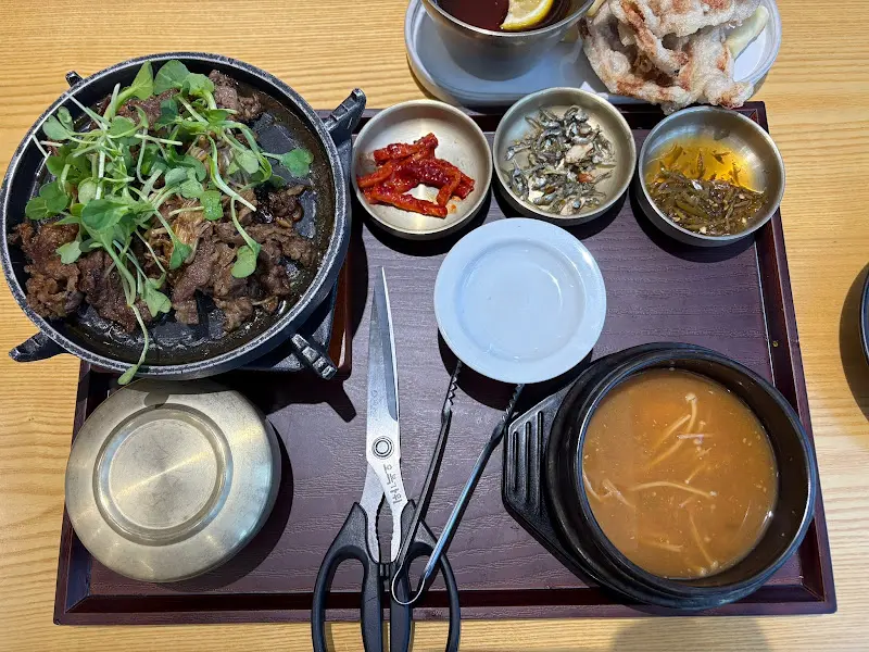 한상차림 항공샷