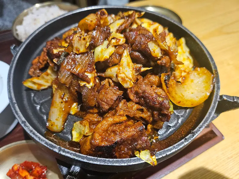 제육볶음 근접샷