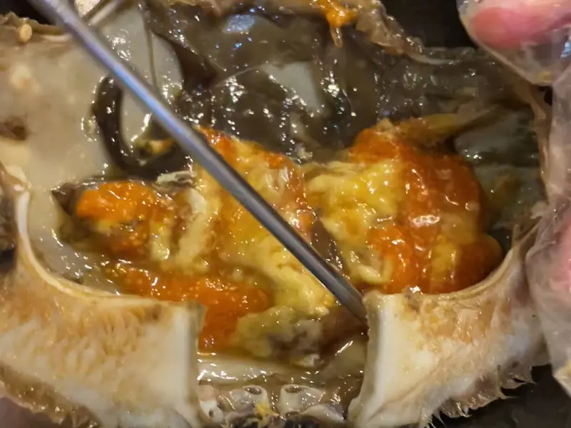 알이 꽉 찬 간장게장