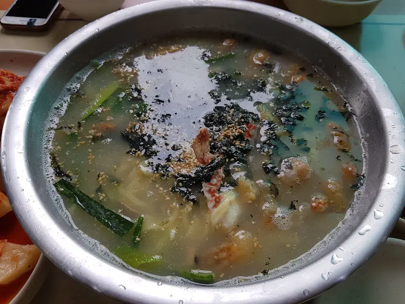 박광천해물칼국수 가게 전경