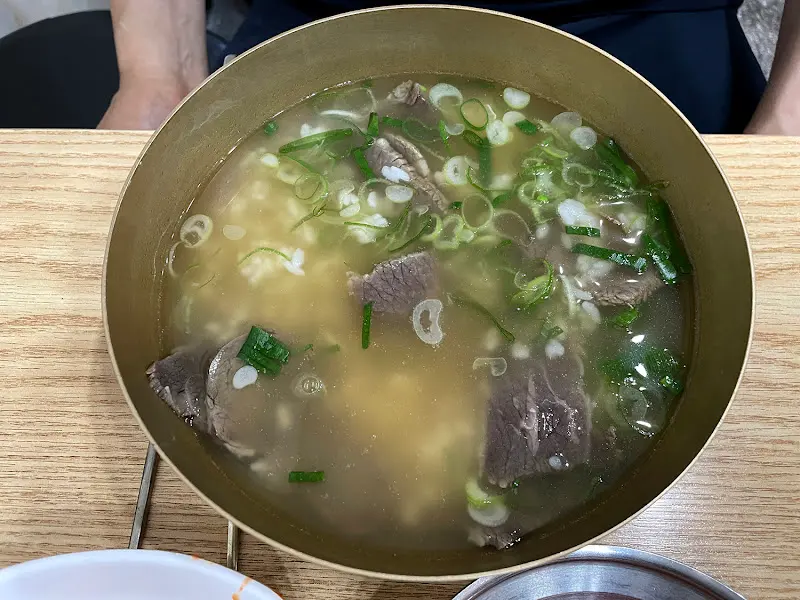 곰탕 확대 사진