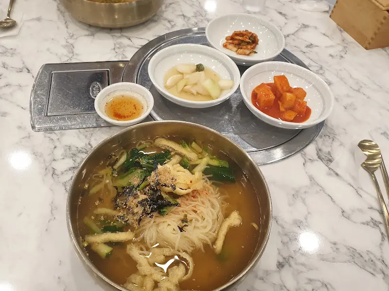 수제국수 한상차림