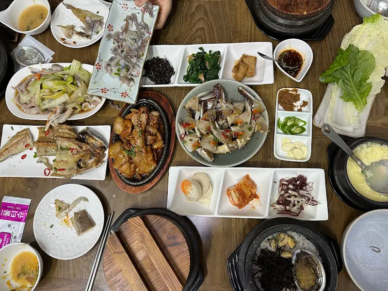 무화도 가든 한상차림