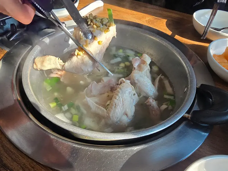 닭한마리 조리 과정