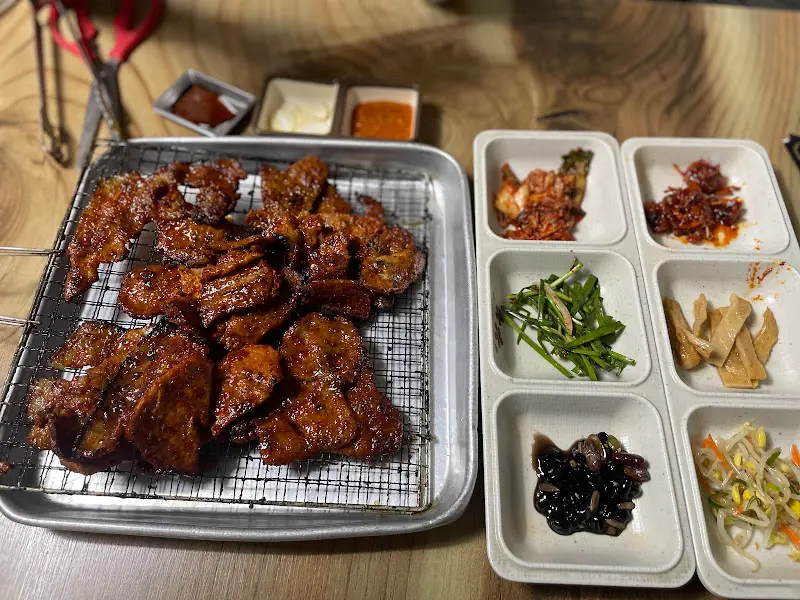 참숯 제육 석쇠구이