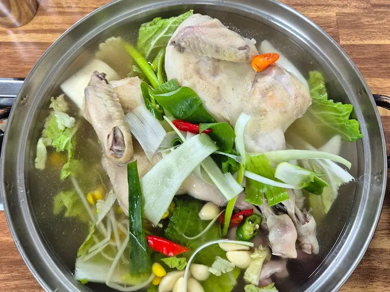 닭한마리 항공샷