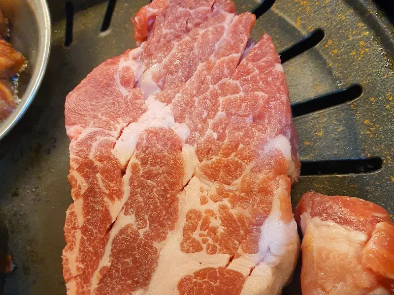 맛있는 삼겹살 한 상