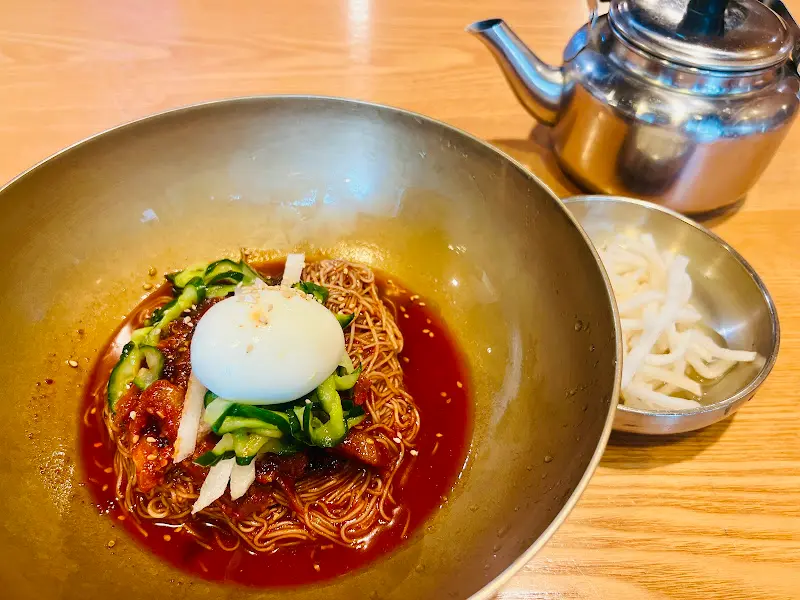 회냉면 디테일 샷